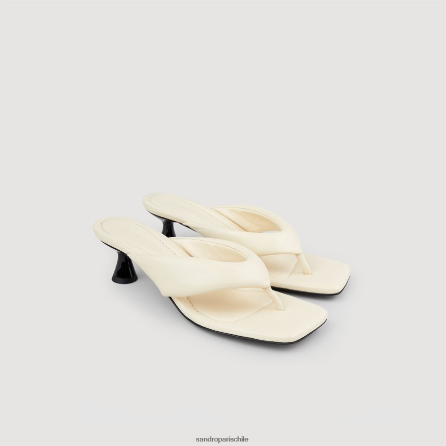 Sandro Paris mules con puntera crudo mujer calzado JJ402J461