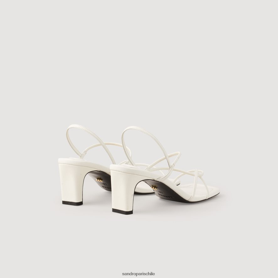 Sandro Paris sandalias de tiras crudo mujer calzado JJ402J497