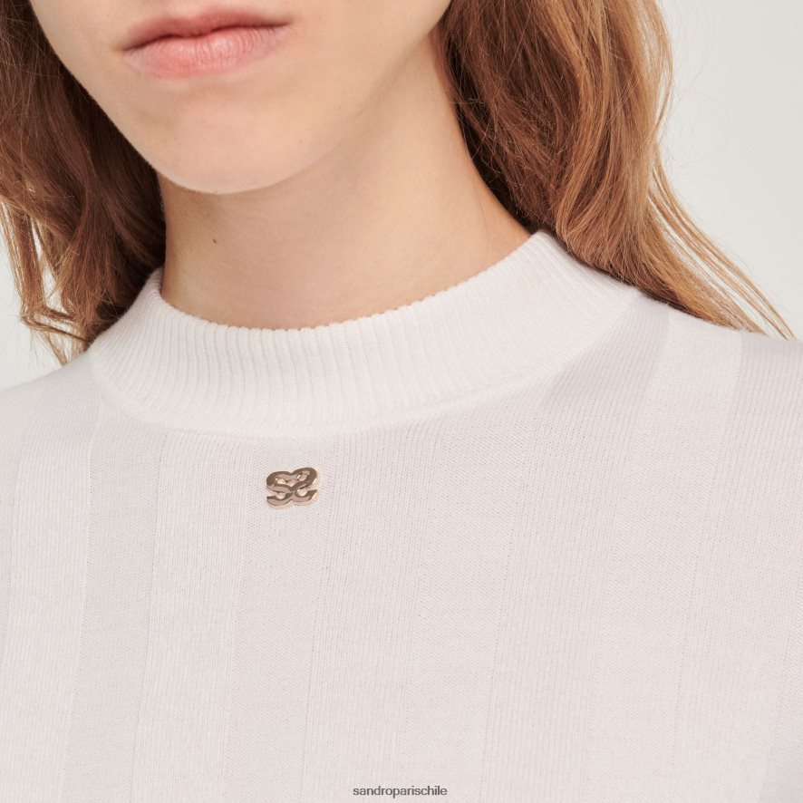 Sandro Paris suéter tejido crudo mujer vestir JJ402J360